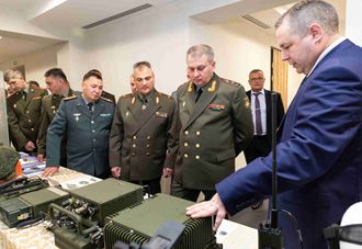 Предприятия холдинга «Геоинформационные системы управления» представили свою продукцию на заседании Координационного комитета начальников связи вооруженных сил стран-участниц СНГ