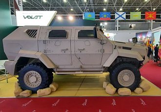 МЗКТ представил новейший легкобронированный автомобиль Volat-490101 на форуме «Армия-2020»