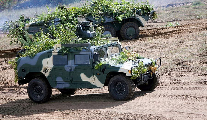 В ходе совместного учения КСОР ОДКБ «Взаимодействие-2013» использованы новые образцы вооружения и военной техники белорусского производства