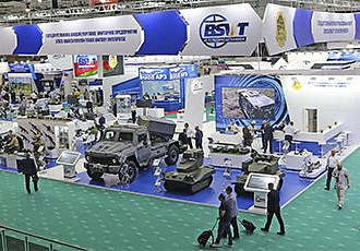 Новинку выставки «MILEX-2021» роботизированный комплекс «Вистл» представило ГВТУП «Белспецвнештехника»