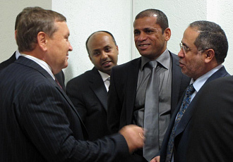      В Госкомвоенпроме состоялось первое заседание Совместного Белорусско-Эмиратского комитета по военно-техническому сотрудничеству