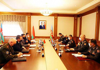 Belarus and Azerbaijan Discuss Military-Technical Cooperation in Baku